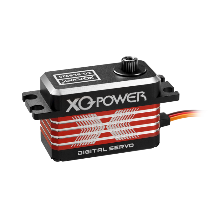 XQ Power Servo's XQ Power XQ-BLS325 HV Brushless Low-Profile Servo – 25kg Waterproof | Aluminium Behuizing | 8.4V