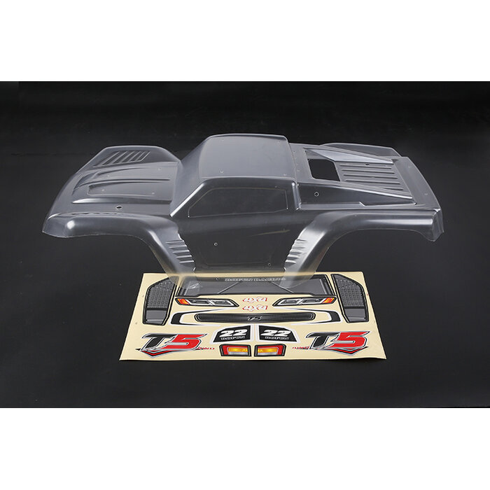 RovanSports Rofun T5 Transparante Body – Unpainted Clear Shell voor 1:5 T5 Truck