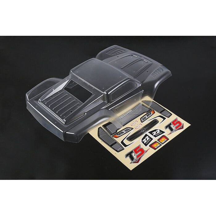 RovanSports Rofun T5 Transparante Body – Unpainted Clear Shell voor 1:5 T5 Truck