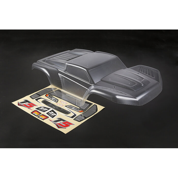 RovanSports Rofun T5 Transparent Body – Unpainted Clear Shell for 1:5 T5 Truck