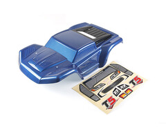 RovanSports Rovan / Rofun T5 Body Shell met Stickerpakket – Blauw / Zwart | 1:5 Off-Road Truck