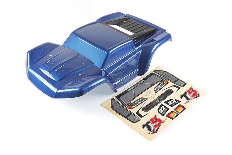 RovanSports Rovan / Rofun T5 Body Shell with Decal Set – Blue or Black | 1:5 Off-Road Truck