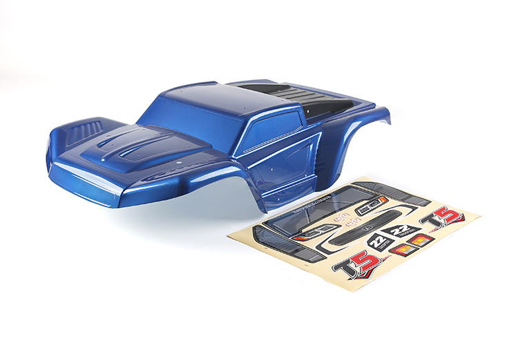 RovanSports Rovan / Rofun T5 Body Shell with Decal Set – Blue or Black | 1:5 Off-Road Truck