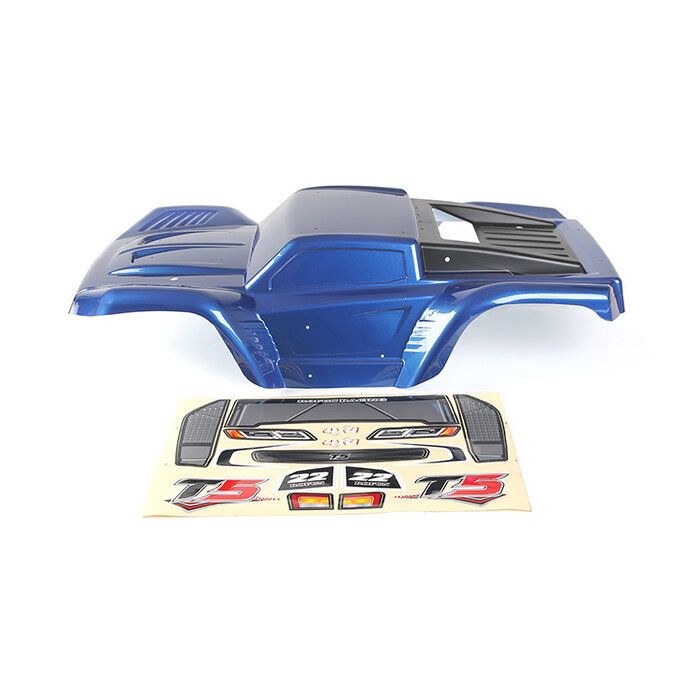 RovanSports Rovan / Rofun T5 Body Shell met Stickerpakket – Blauw of Zwart | 1:5 Off-Road Truck