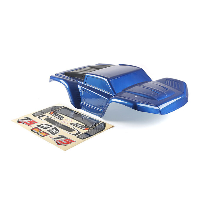 RovanSports Rovan / Rofun T5 Body Shell met Stickerpakket – Blauw of Zwart | 1:5 Off-Road Truck