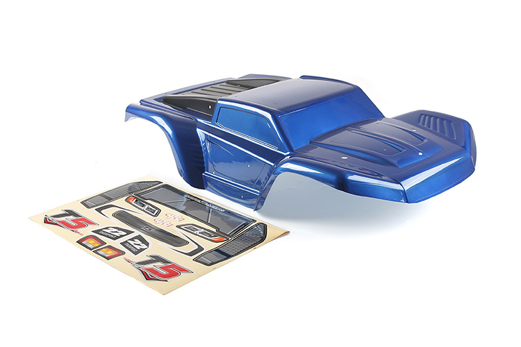 RovanSports Rovan / Rofun T5 Body Shell with Decal Set – Blue or Black | 1:5 Off-Road Truck