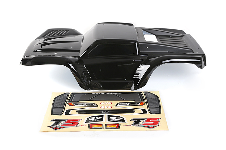 RovanSports Rovan / Rofun T5 Body Shell with Decal Set – Blue or Black | 1:5 Off-Road Truck