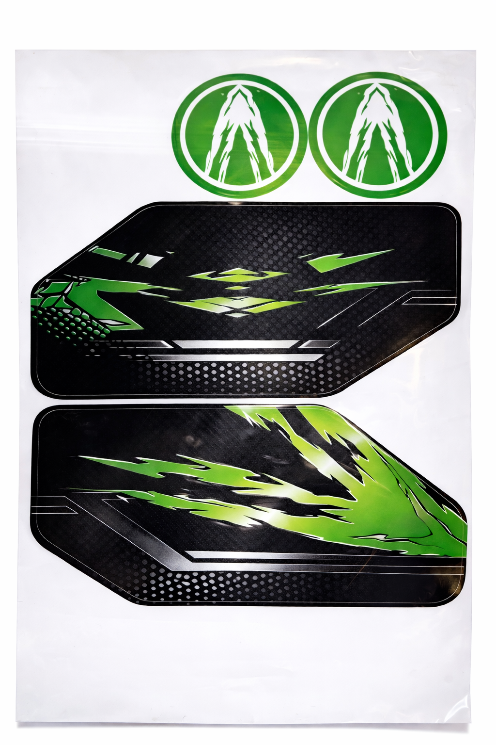 BAHA 5B rear wing set / wing complete wing with all accessories to assemble and with side stickers in various colors