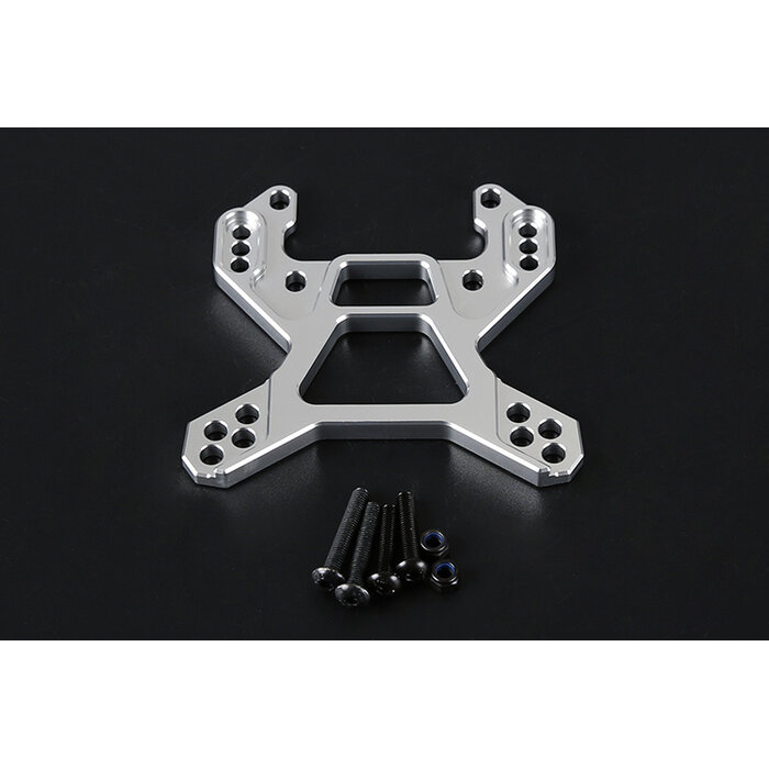 RovanLosi LT / Losi 5ive-T CNC Aluminum Front Shock Tower (Silver)