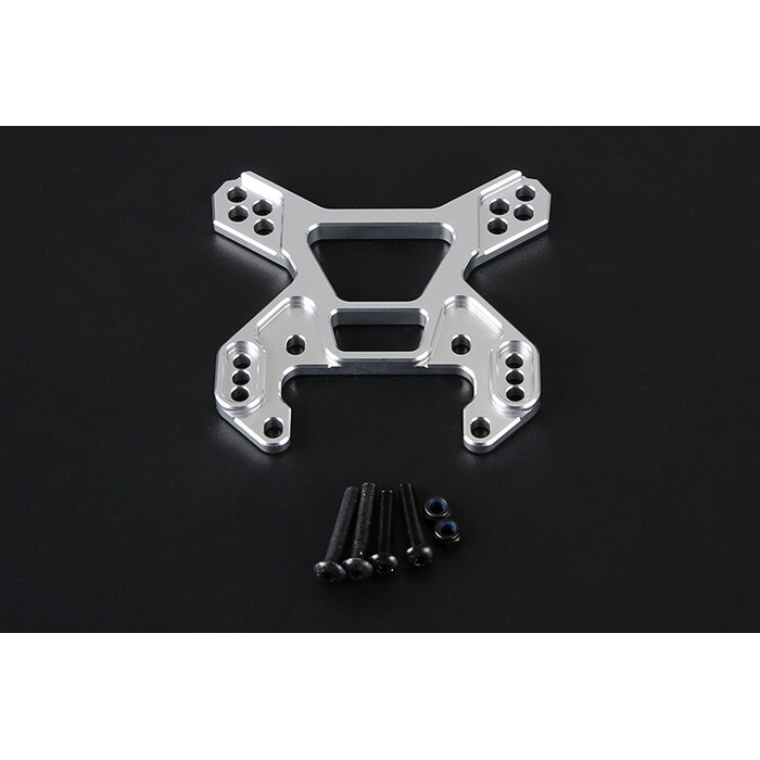 RovanLosi LT / Losi 5ive T CNC aluminium voorste schokdemperbrug (zilver)