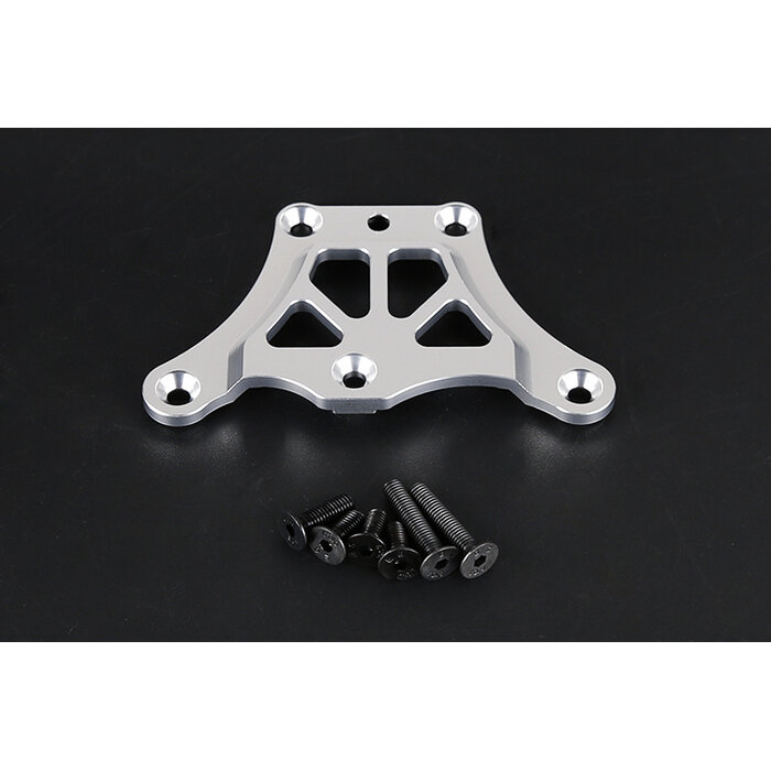 RovanLosi  LT  / Losi 5ive T CNC Alu Metal Steering Machine Tablet (Silver)