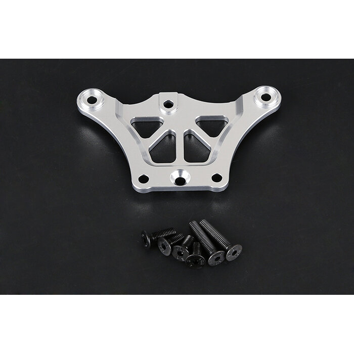 RovanLosi  LT  / Losi 5ive T CNC Alu Metal Steering Machine Tablet (Silver)