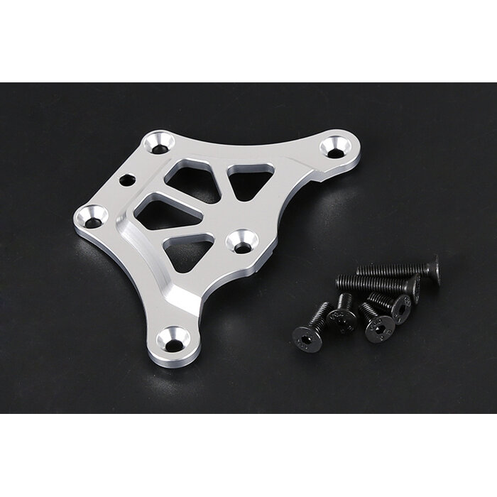 RovanLosi LT / Losi 5ive-T CNC Aluminium Stuurplaat (Zilver)