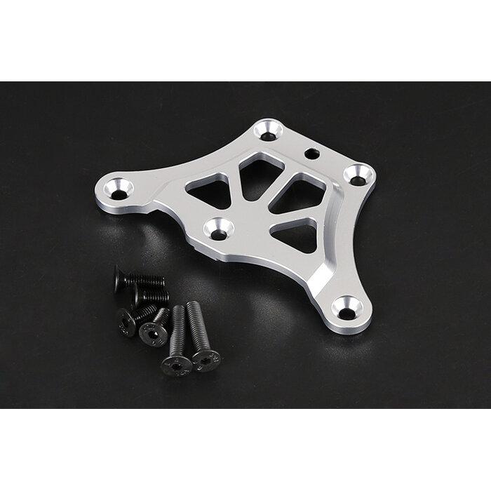 RovanLosi  LT  / Losi 5ive T CNC Alu Metal Steering Machine Tablet (Silver)