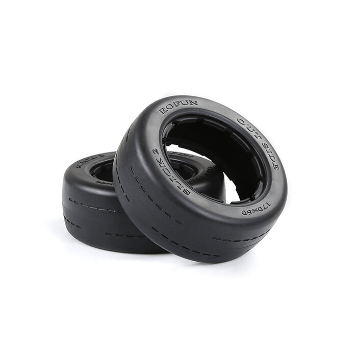 RovanSports BAHA 5B Gen.2 Front Slick Reifen – 2 Stück (170x60 mm)