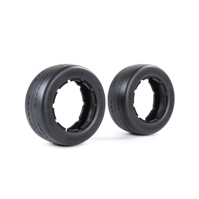 RovanSports BAHA 5B Gen.2 Front Slick Tyres Skin – 2 stuks (170x60 mm)