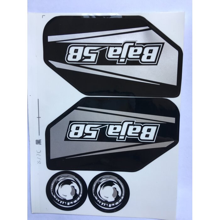 RovanSports Upgrade nylon wing (1pc) / Nylon Heckflügel in verschiedenen Farben various