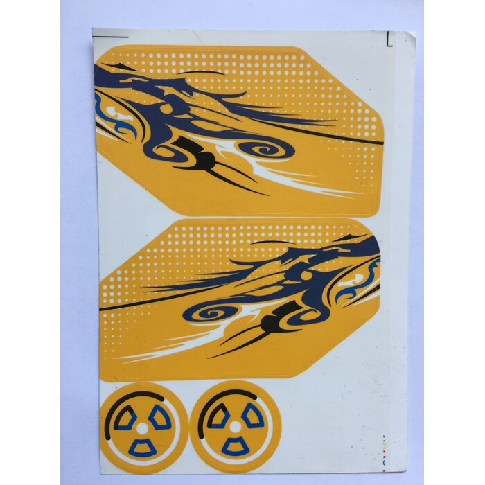 RovanSports Upgrade nylon wing (1pc) / nylon rear wing in various colors