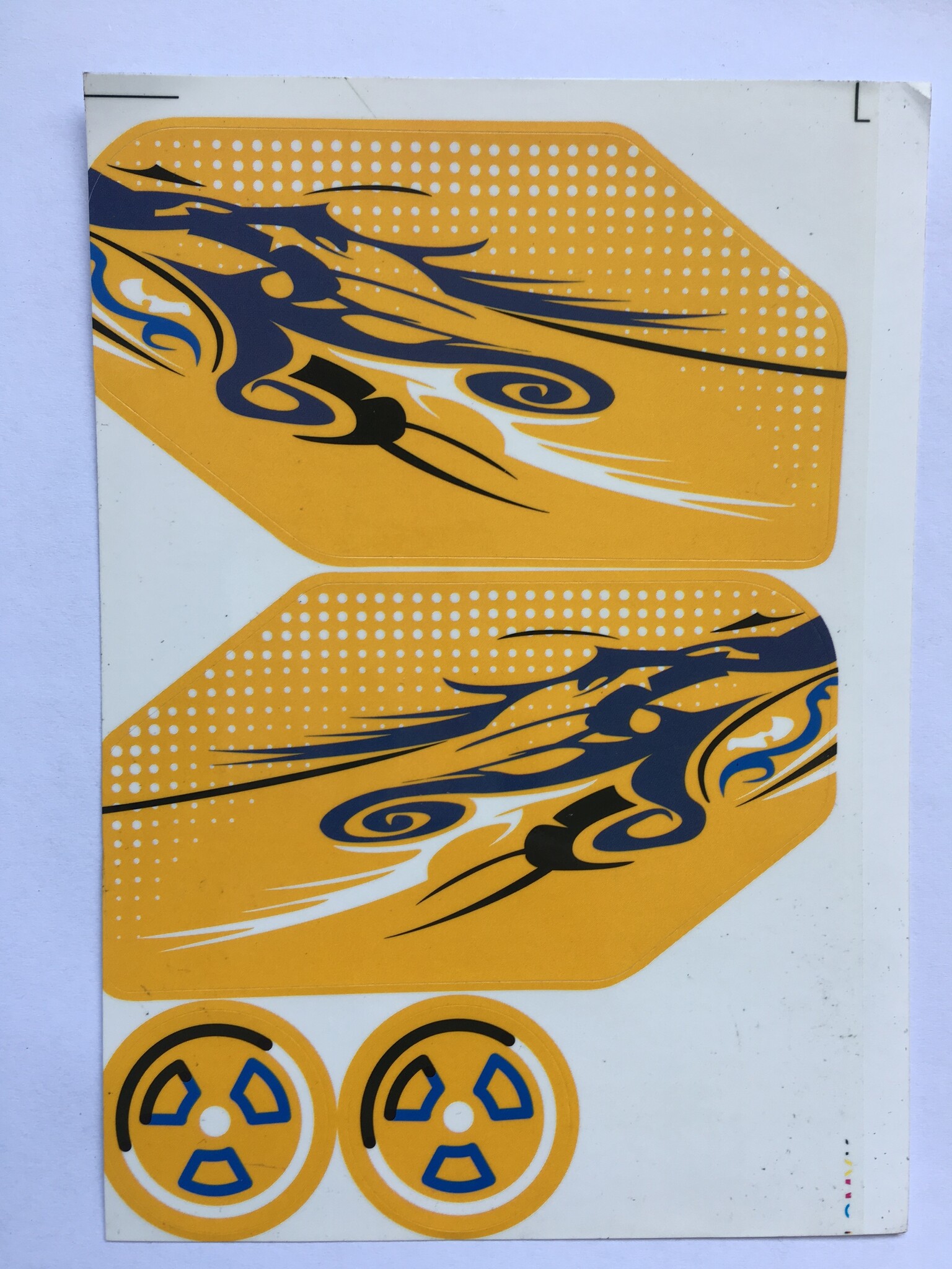 RovanSports Upgrade nylon wing (1pc) / nylon achtervleugel in diverse kleuren