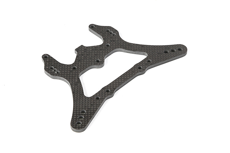 RovanLosi 5 mm Carbon Hinten Stoßdämpferhalter für Rovan LT und Losi 5ive-T Modelle