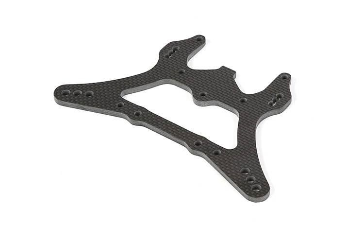 RovanLosi 5 mm Carbon Hinten Stoßdämpferhalter für Rovan LT und Losi 5ive-T Modelle