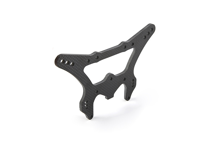 RovanLosi 5 mm Carbon Hinten Stoßdämpferhalter für Rovan LT und Losi 5ive-T Modelle