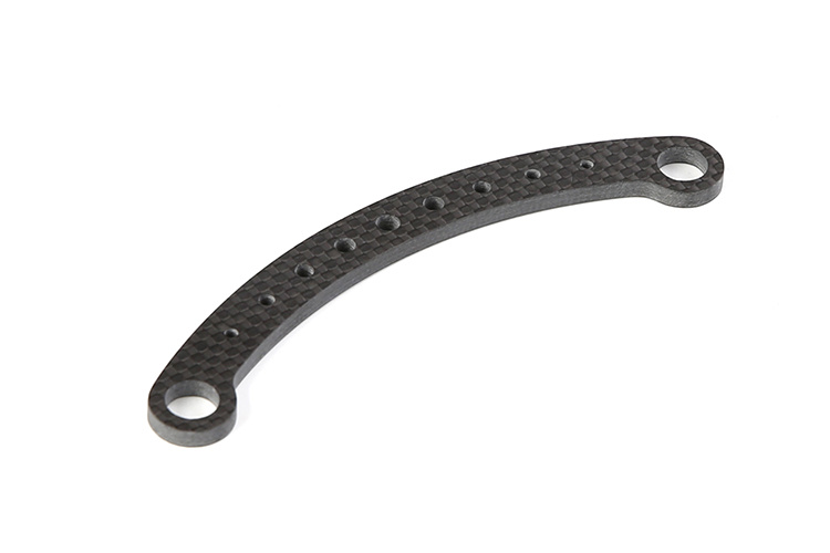 RovanLosi 5 mm carbon fiber steering gear connecting plate for Rovan LT and Losi 5ive-T models