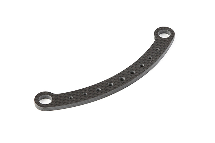 RovanLosi 5 mm carbon fiber steering gear connecting plate for Rovan LT and Losi 5ive-T models