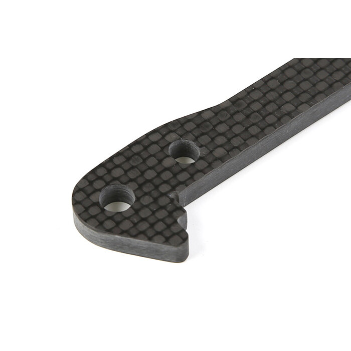 RovanLosi 5 mm carbon fiber front lower suspension fixing plate (plate 2) for Rovan LT and Losi 5ive-T models