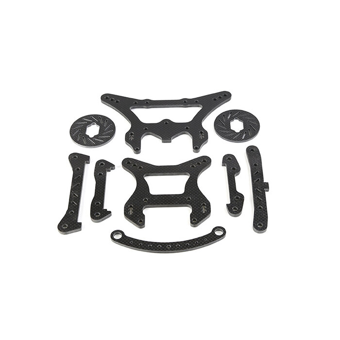RovanLosi Komplettes 5 mm Carbon Upgrade-Set für Rovan LT und Losi 5ive-T