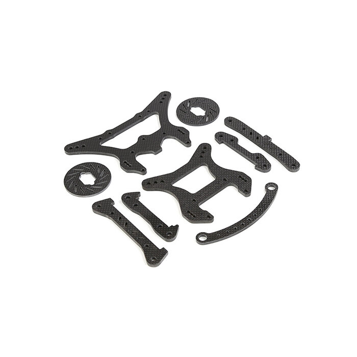 RovanLosi Komplettes 5 mm Carbon Upgrade-Set für Rovan LT und Losi 5ive-T