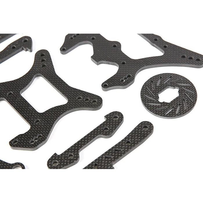 RovanLosi Rovan / Losi 5ive-T or LT Carbon Fiber Kit – Complete 5mm Carbon Upgrade Set