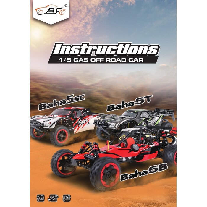 RovanSports Originalhandbuch für BAJA 5B / 5T / 5SC