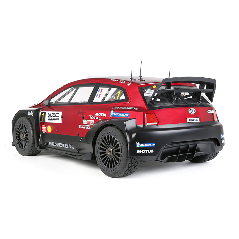 RovanSports Rofun RF5 Rallye-Modell mit 36-cm3-Motor und farbiger oder transparenter Karosserie