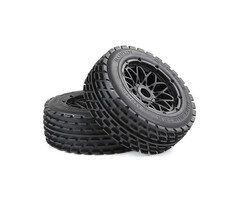 RovanSports Rofun Out Side Dirt Buster 5B Verstärkte Off-Road Vorderreifen Set mit Beadlocks – 170×60 (2 Stück)