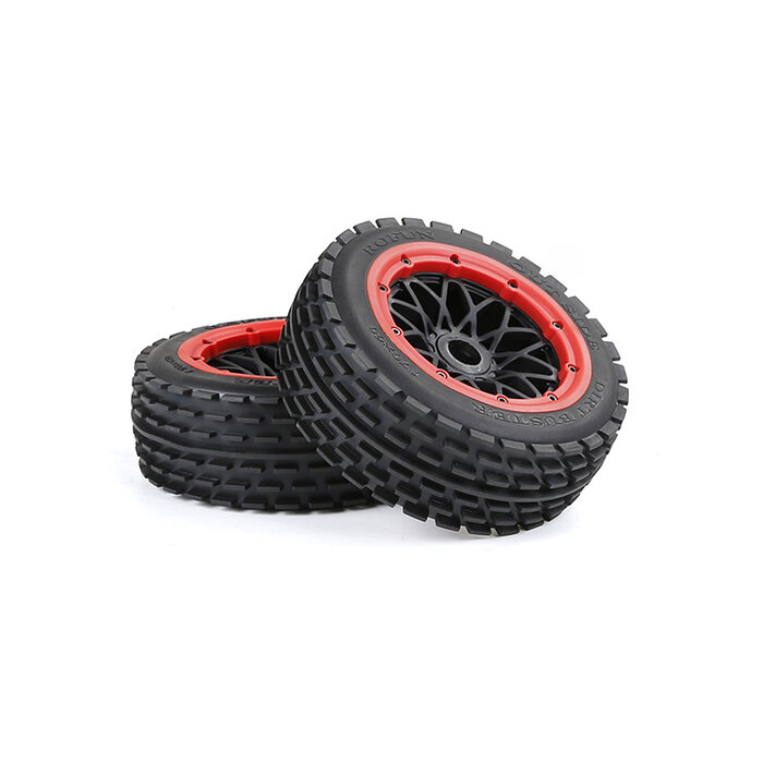 RovanSports Rofun Out Side Dirt Buster 5B Verdikte Off-Road Voorbanden Set met Beadlocks – 170×60 (2 stuks)