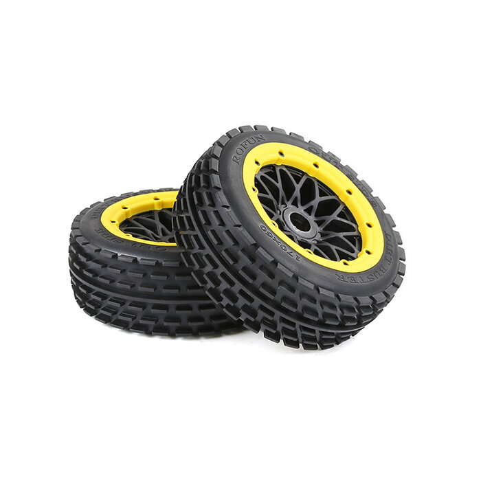 RovanSports Rofun Out Side Dirt Buster 5B Verdikte Off-Road Voorbanden Set met Beadlocks – 170×60 (2 stuks)