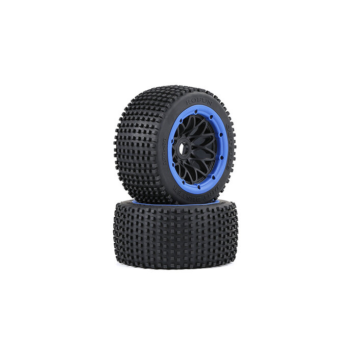 RovanSports Rofun Out Side Dirt Buster 5B Verstärkte Off-Road Hinterreifen Small Pins mit Beadlocks – 170×80 (2 Stück)