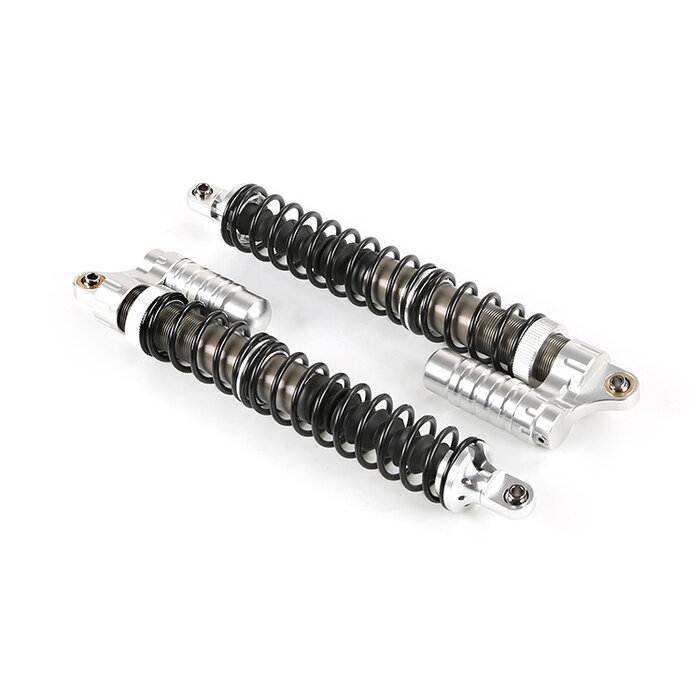 RovanSports BAHA 5B New CNC Full Metal 8mm Buffer Rear Shock Absorber Set  / Schokbreker (1 set) – verkrijbaar in rood en zilver