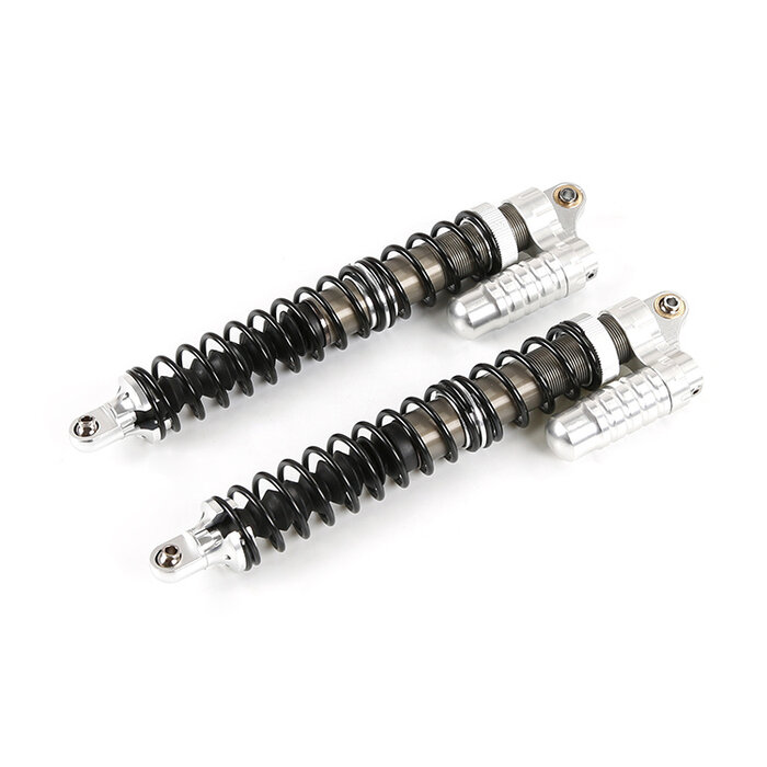 RovanSports BAHA 5B New CNC Full Metal 8mm Buffer Rear Shock Absorber Set  / Schokbreker (1 set) – verkrijbaar in rood en zilver