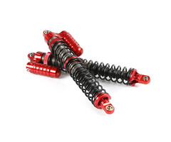 RovanSports BAHA 5B New CNC Full Metal 8mm Buffer Rear Shock Absorber Set  / Schokbreker (1 set) – verkrijbaar in rood en zilver