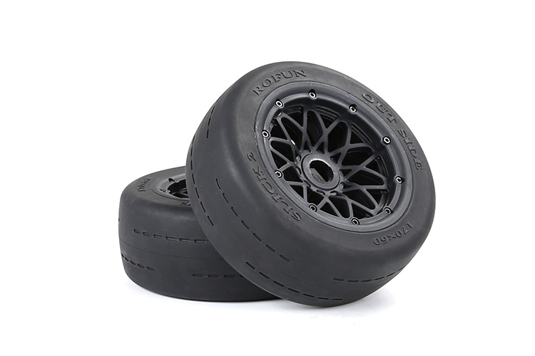 RovanSports BAHA 5B Gen.2 Voorbanden Slick Set met Beadlocks – 170×60 (2 stuks)