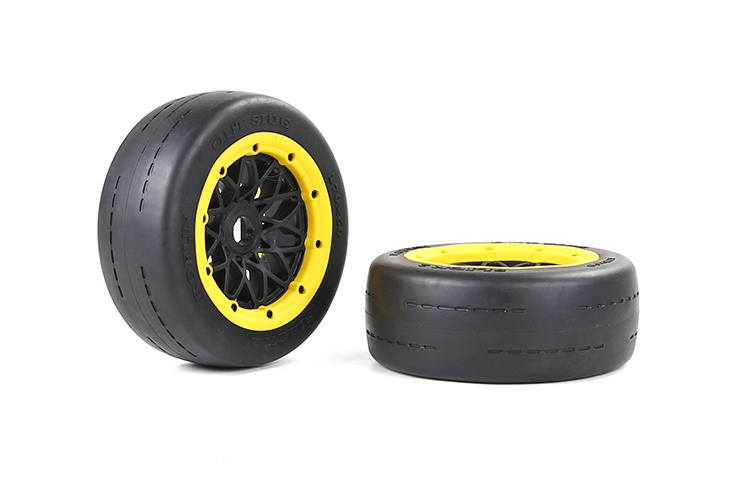 RovanSports BAHA 5B Gen.2 Voorbanden Slick Set met Beadlocks – 170×60 (2 stuks)