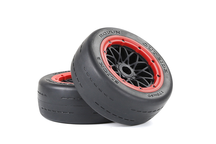 RovanSports BAHA 5B Gen.2 Voorbanden Slick Set met Beadlocks – 170×60 (2 stuks)