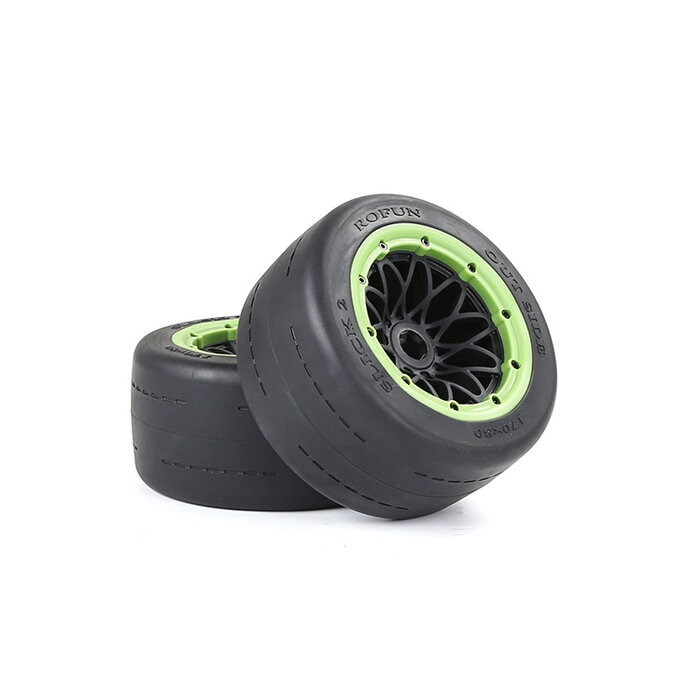 RovanSports BAHA 5B Gen.2 Hinterreifen Slick Set mit Beadlocks – 170×60 (2 Stück)