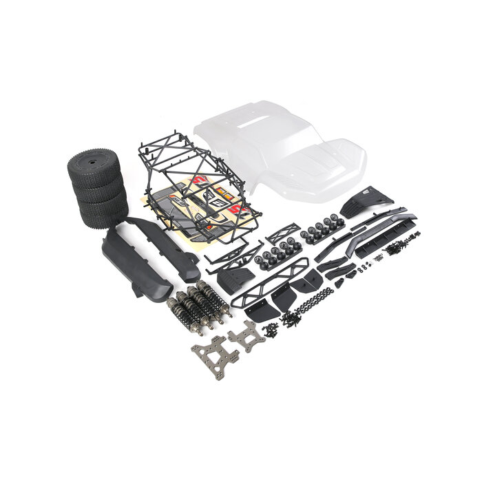 RovanSports F5 / RF5 naar T5 Conversion Kit – met transparante / clear body