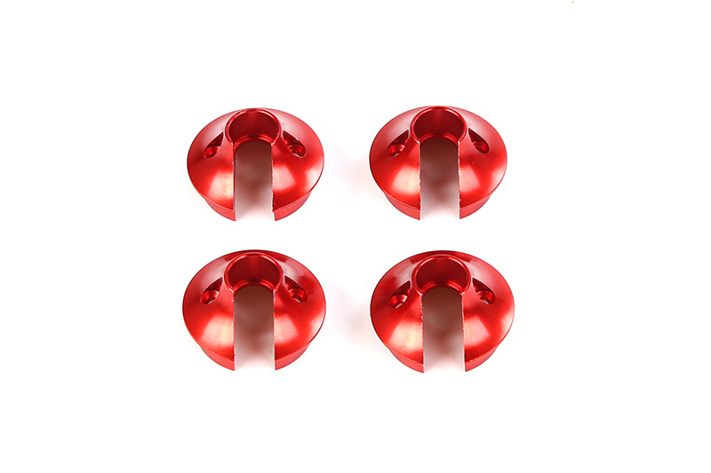 RovanLosi Aluminium Veerschotel 10mm voor Rovan LT of Losi 5ive-T Modellen – Verkrijgbaar in Rood, Zwart of Blauw - Let op: Geleverd per 1 stuk.