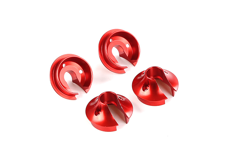 RovanLosi Aluminium Veerschotel 10mm voor Rovan LT of Losi 5ive-T Modellen – Verkrijgbaar in Rood, Zwart of Blauw - Let op: Geleverd per 1 stuk.