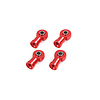 RovanLosi CNC Aluminium Untere Stoßdämpferaufnahme 10mm für Rovan LT oder Losi 5ive-T Modelle – Erhältlich in Rot, Schwarz oder Blau