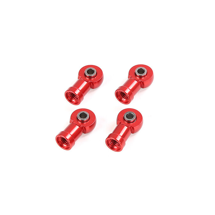 RovanLosi CNC Aluminium Onderste Schokdemperbevestiging 10mm voor Rovan LT of Losi 5ive-T Modellen – Verkrijgbaar in Rood, Zwart of Blauw - PER 1 STUKS